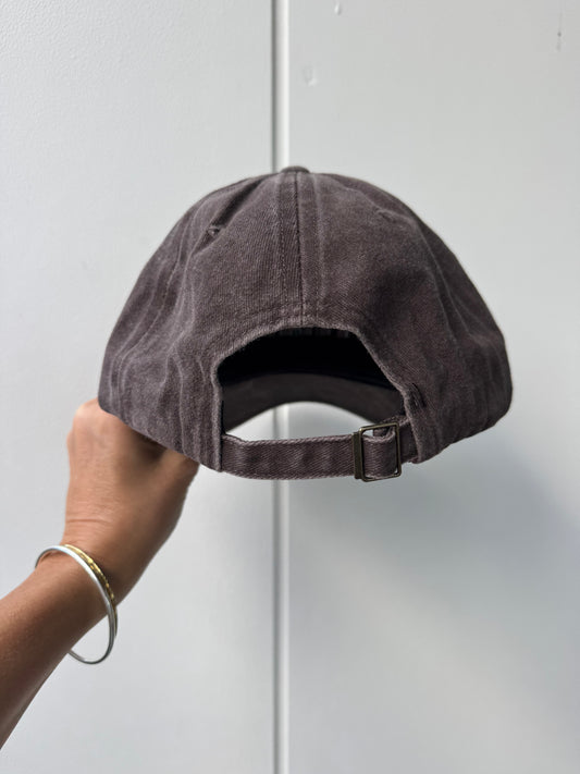 Glow Up Cap Brown Town