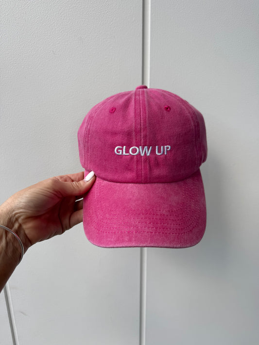 The Glow Up Cap Pinky