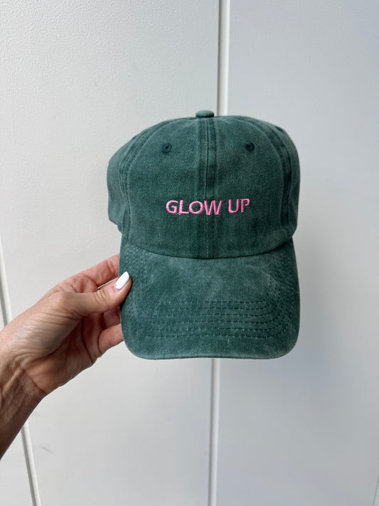 Glow Up Cap Greeny