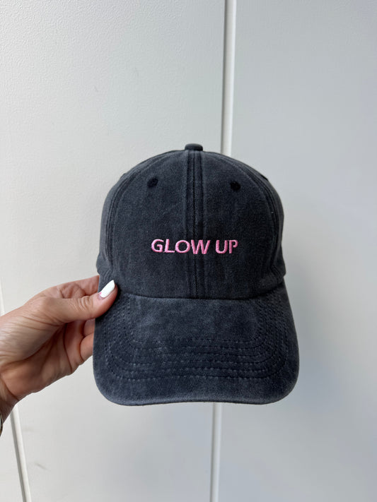 Glow Up Cap B+Pink